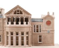 Two Resin Architectural Book Ends