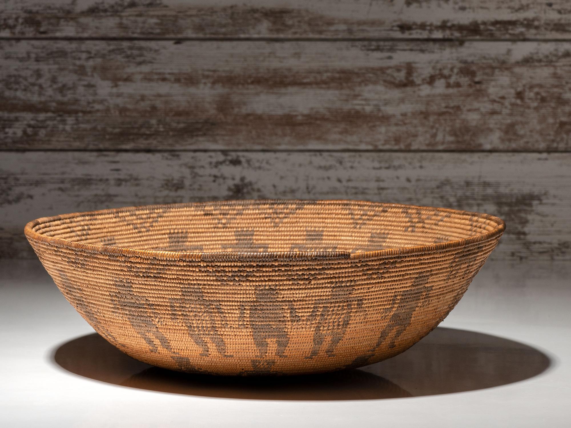 Apache Figural Basket