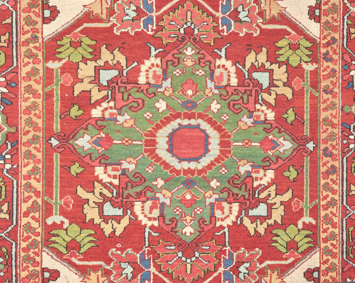 A Heriz Rug