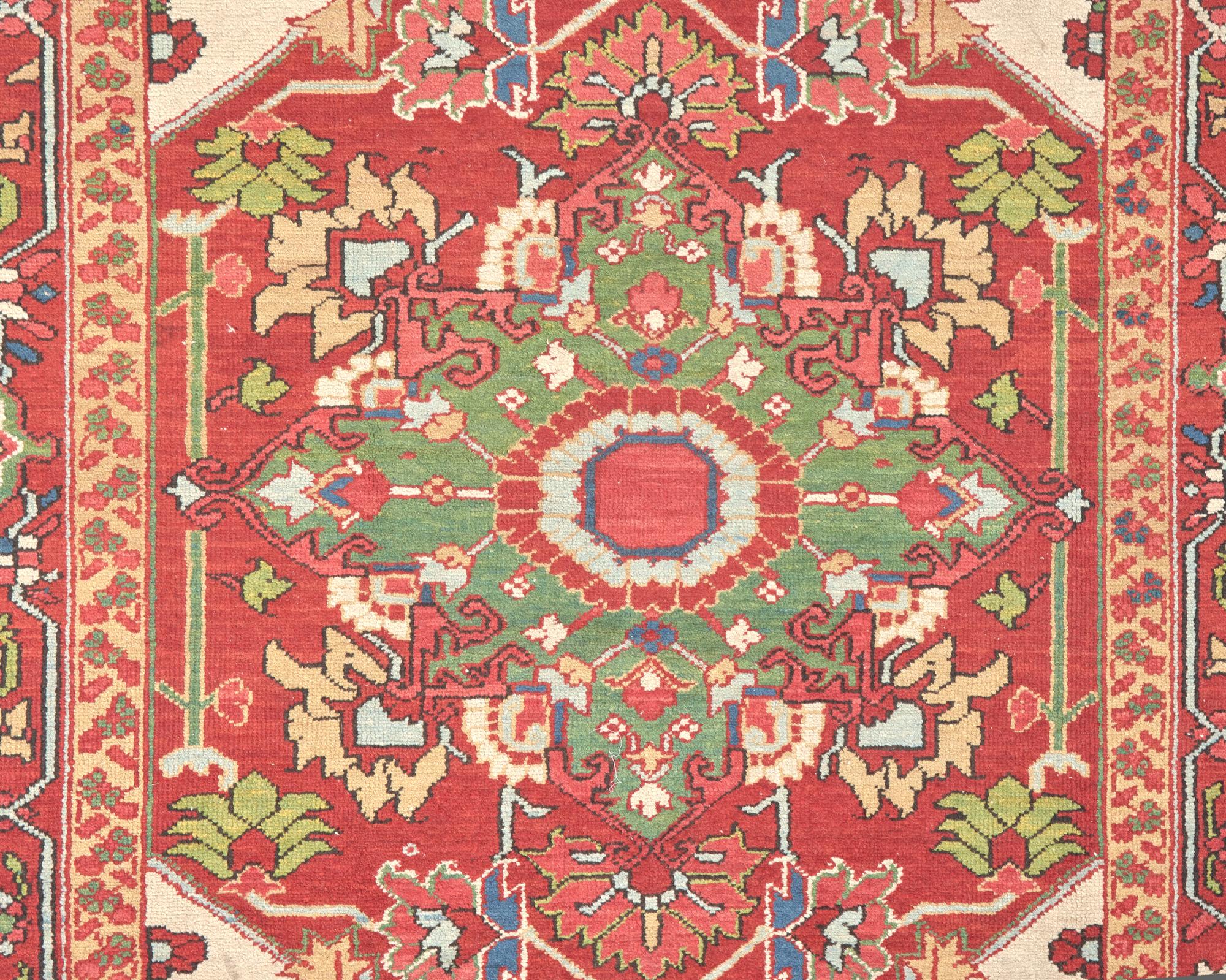 A Heriz Rug