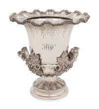 An English Silver-Plate Wine Cooler