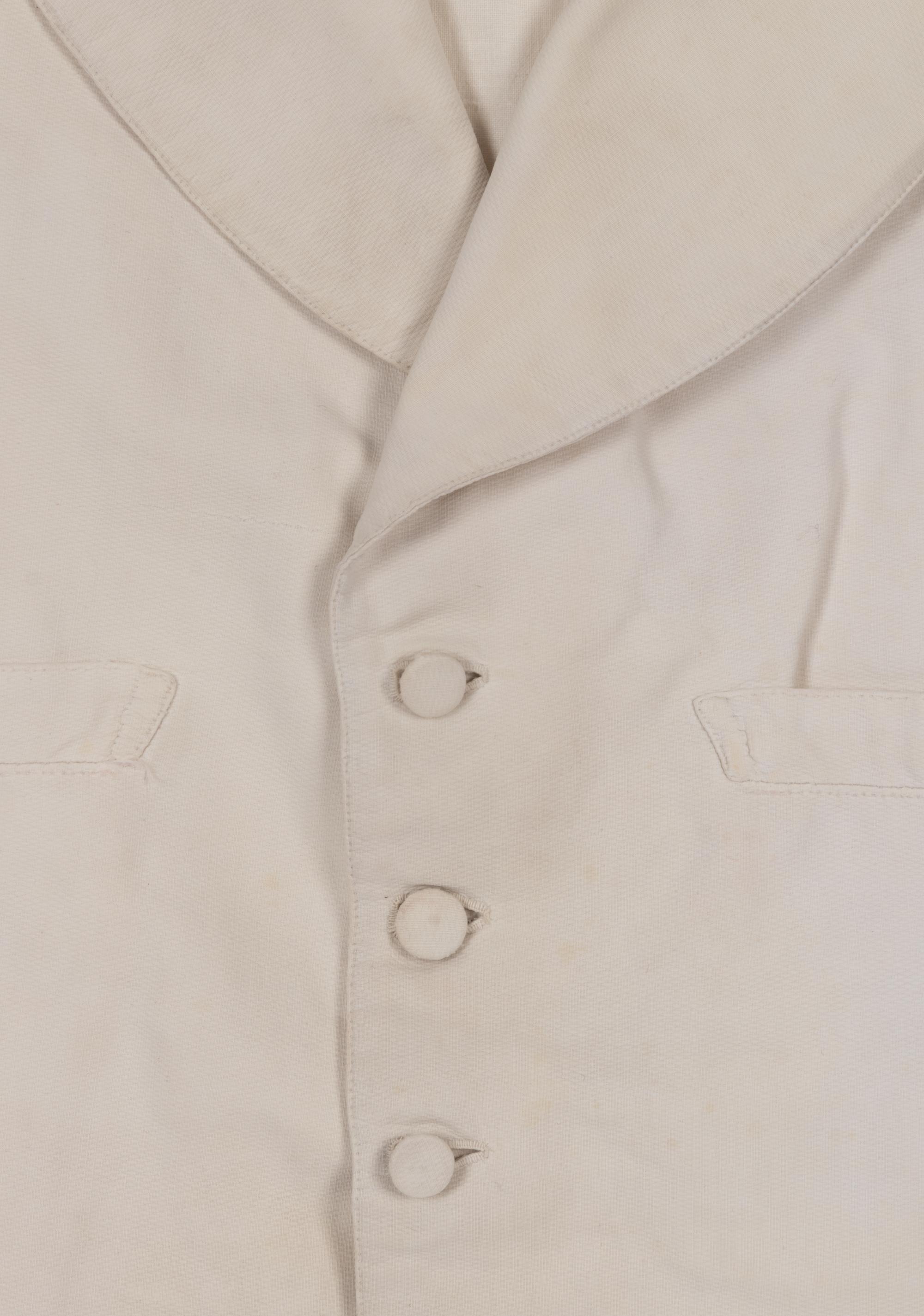 Three Men's 19th Century Waistcoats/Vests, 1840-50