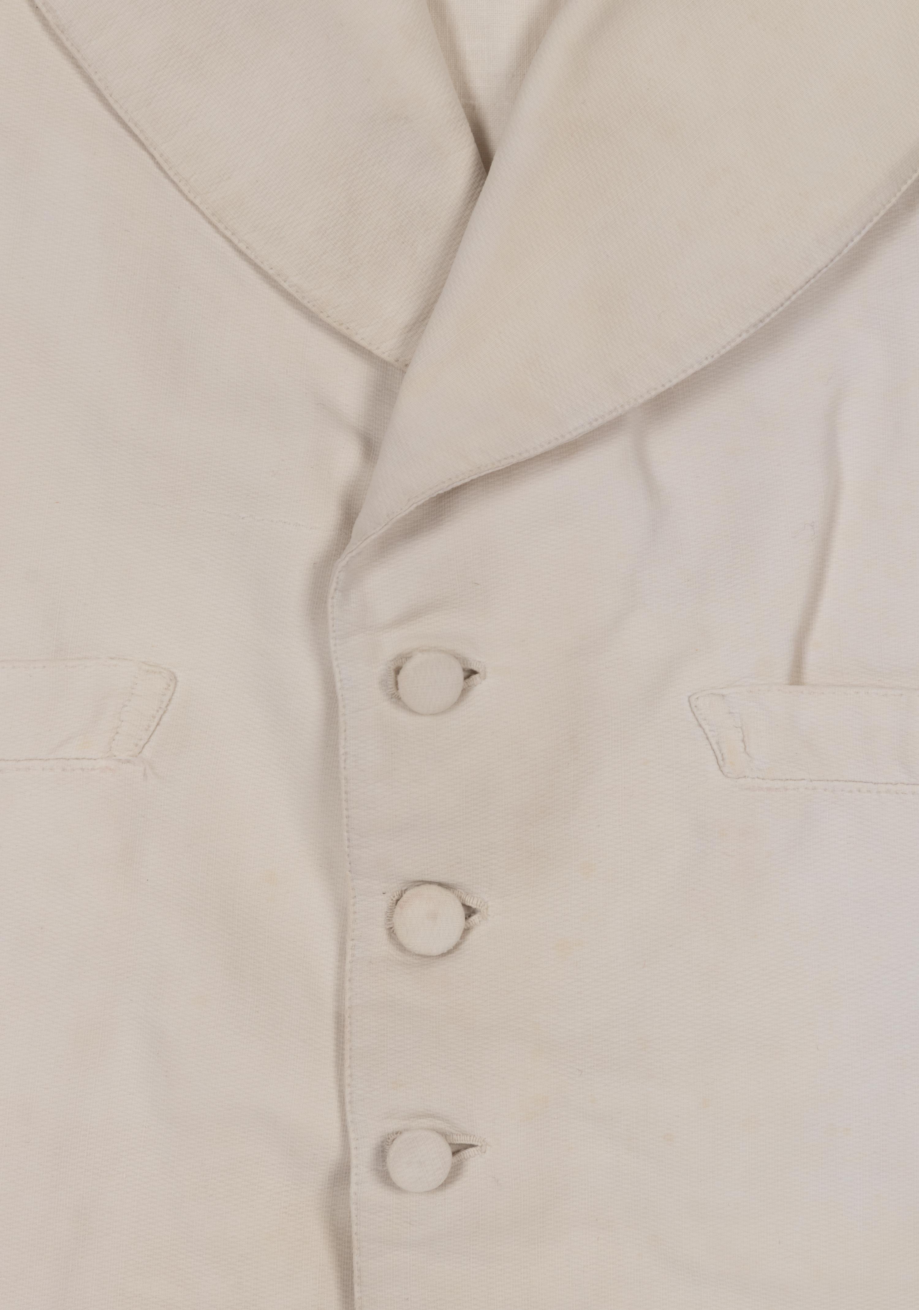 Three Men's 19th Century Waistcoats/Vests, 1840-50