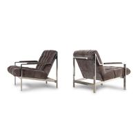 Cy Mann (American, 1928-2009) — Pair of Lounge Chairs