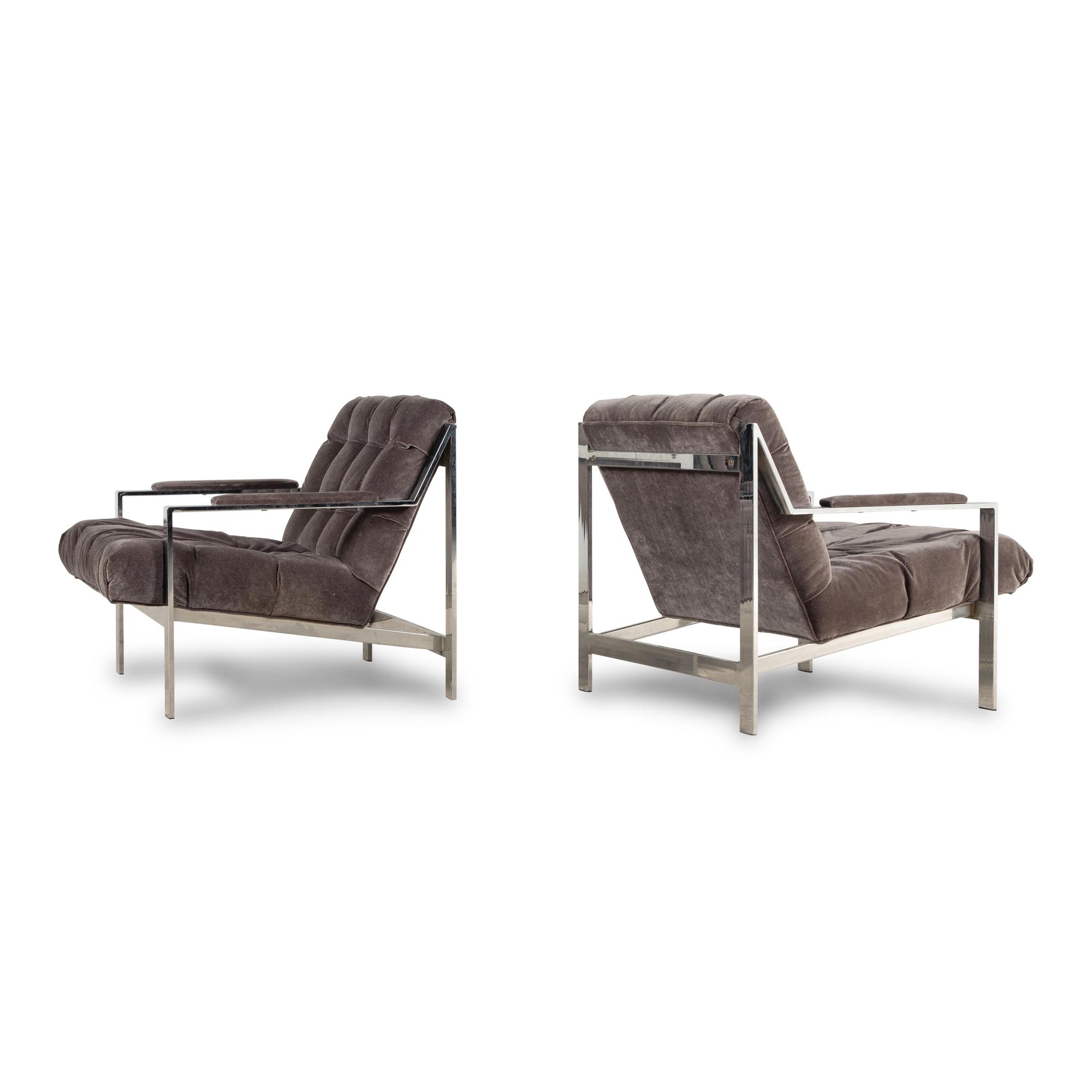 Cy Mann (American, 1928-2009) — Pair of Lounge Chairs