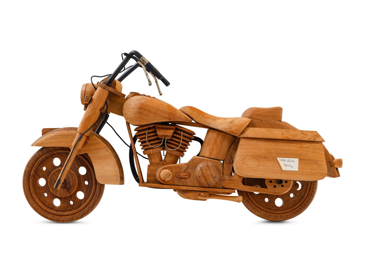 Five American Wood Models of Vehicles by Anthony Aweeky