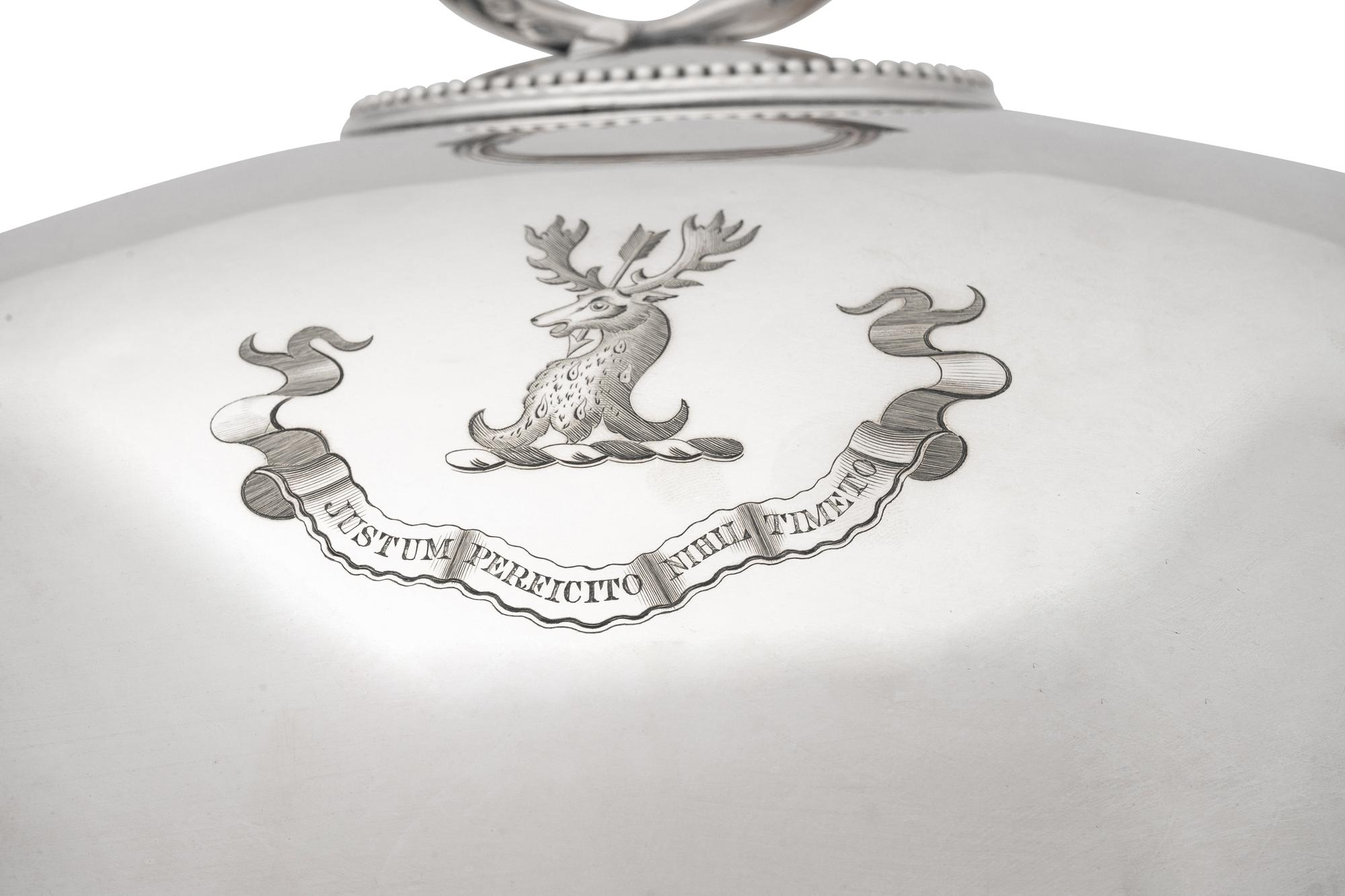 A Fine Pair of Victorian Silver Plate Venison Domes, Richard Martin & Sons, Sheffield, England