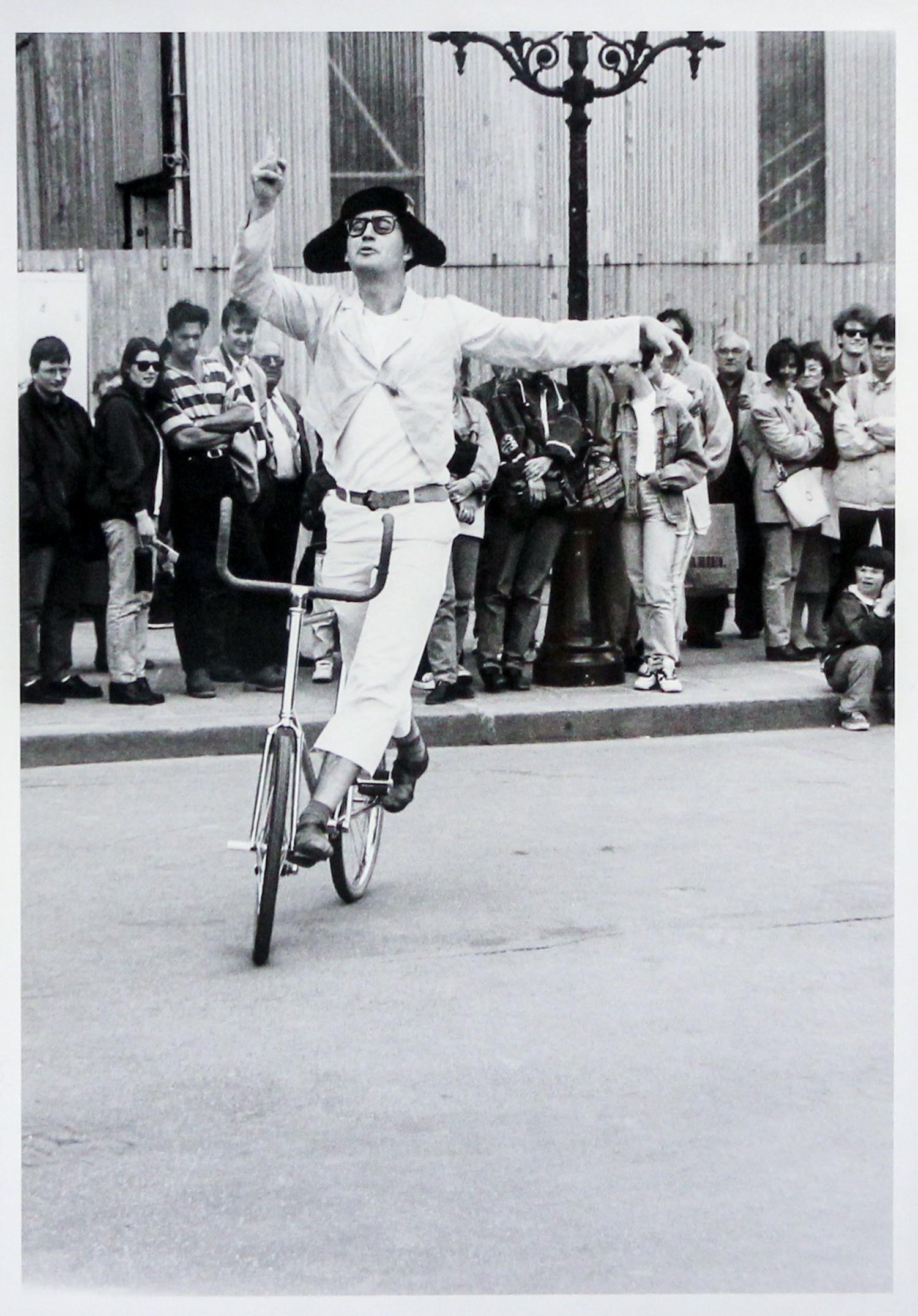 John Mahtesian, (American, 1915-2002), Chef Gerard, Vauvenargues, Provence, 1994 and Performer - Paris, 1995 (two works)