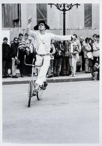 John Mahtesian, (American, 1915-2002), Chef Gerard, Vauvenargues, Provence, 1994 and Performer - Paris, 1995 (two works)