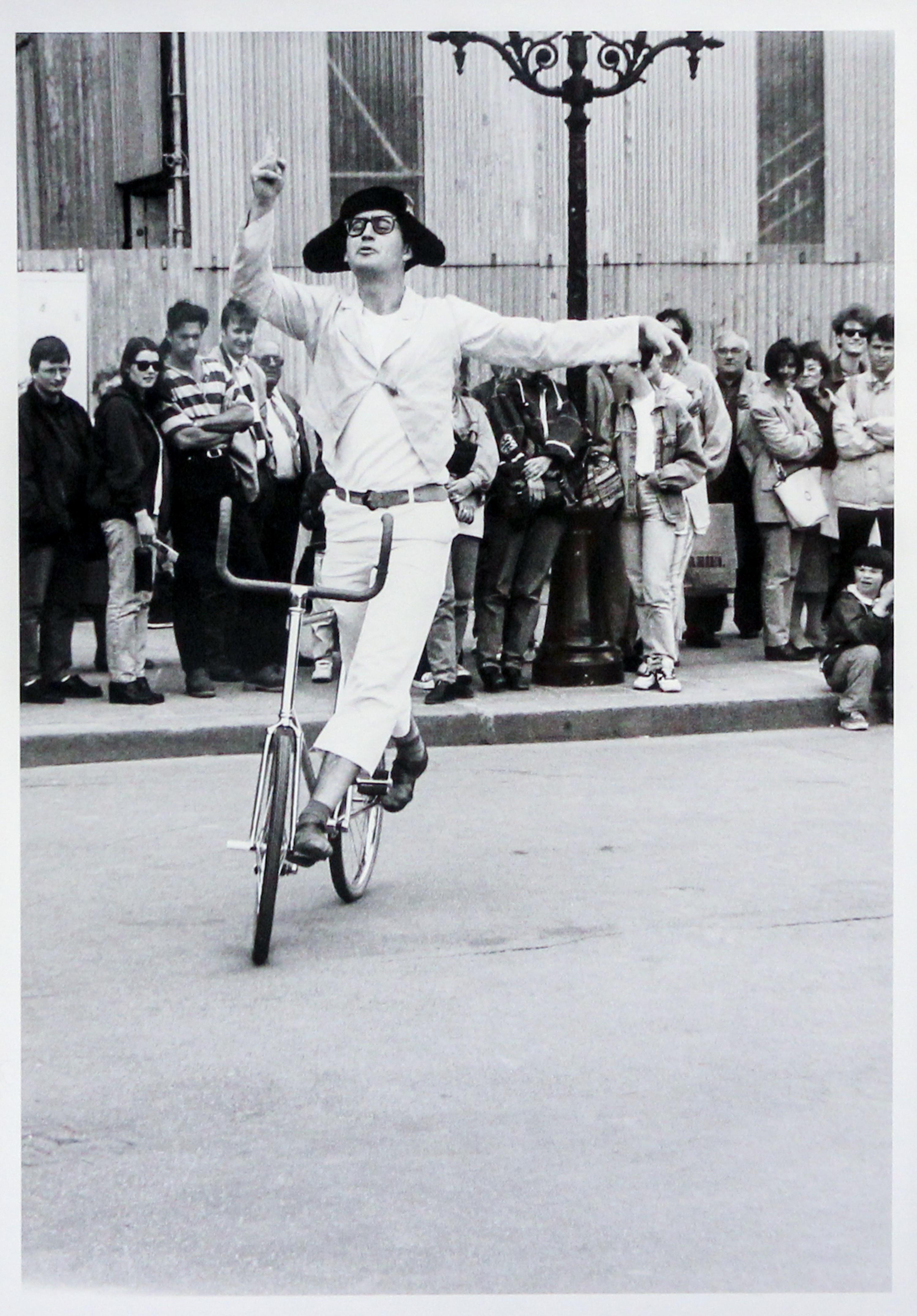 John Mahtesian, (American, 1915-2002), Chef Gerard, Vauvenargues, Provence, 1994 and Performer - Paris, 1995 (two works)