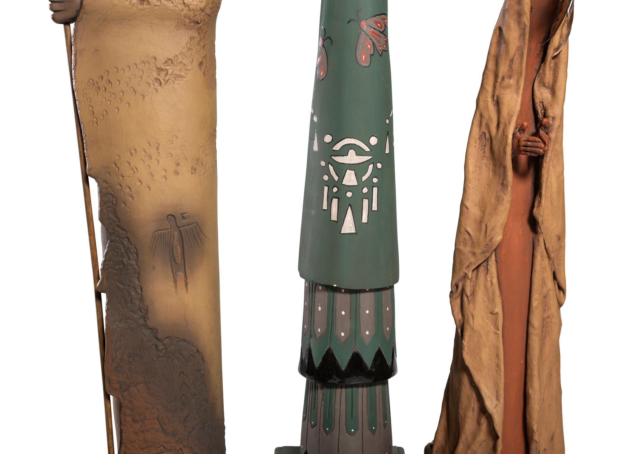 Southwestern-style Plaster Decorative Figures