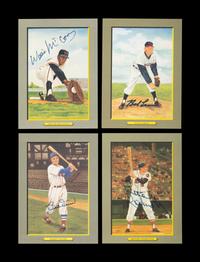 A Group of 9 Signed Autograph Perez-Steele Great Moments Cards (Beckett Authentication Services Certified),