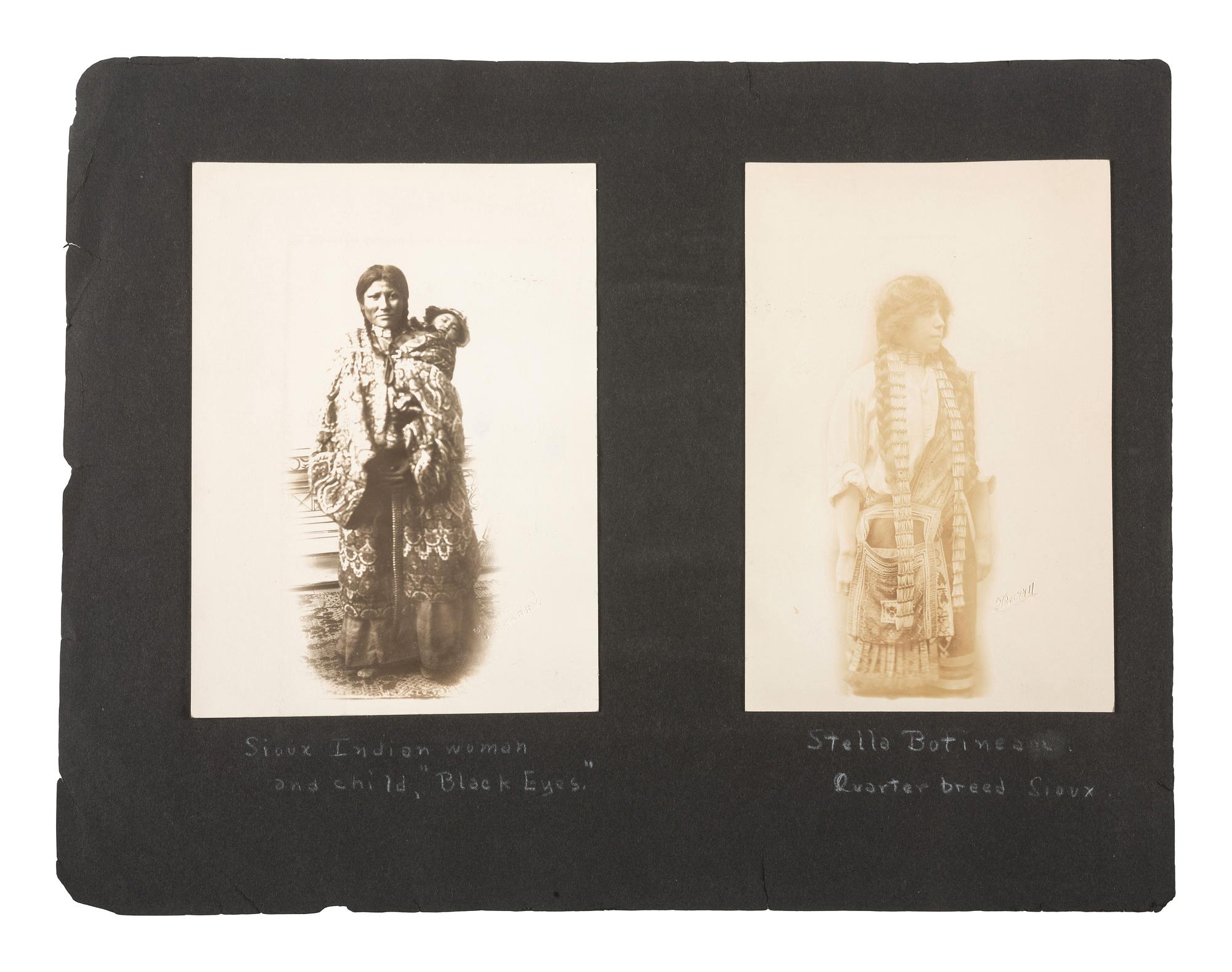 [NATIVE AMERICANS]. BARRY, David F. (1854-1934), photographer. A collection of 51 photographs of Native American subjects, George Armstrong Custer, and personalities and places associated with the Battle of Little Bighorn.