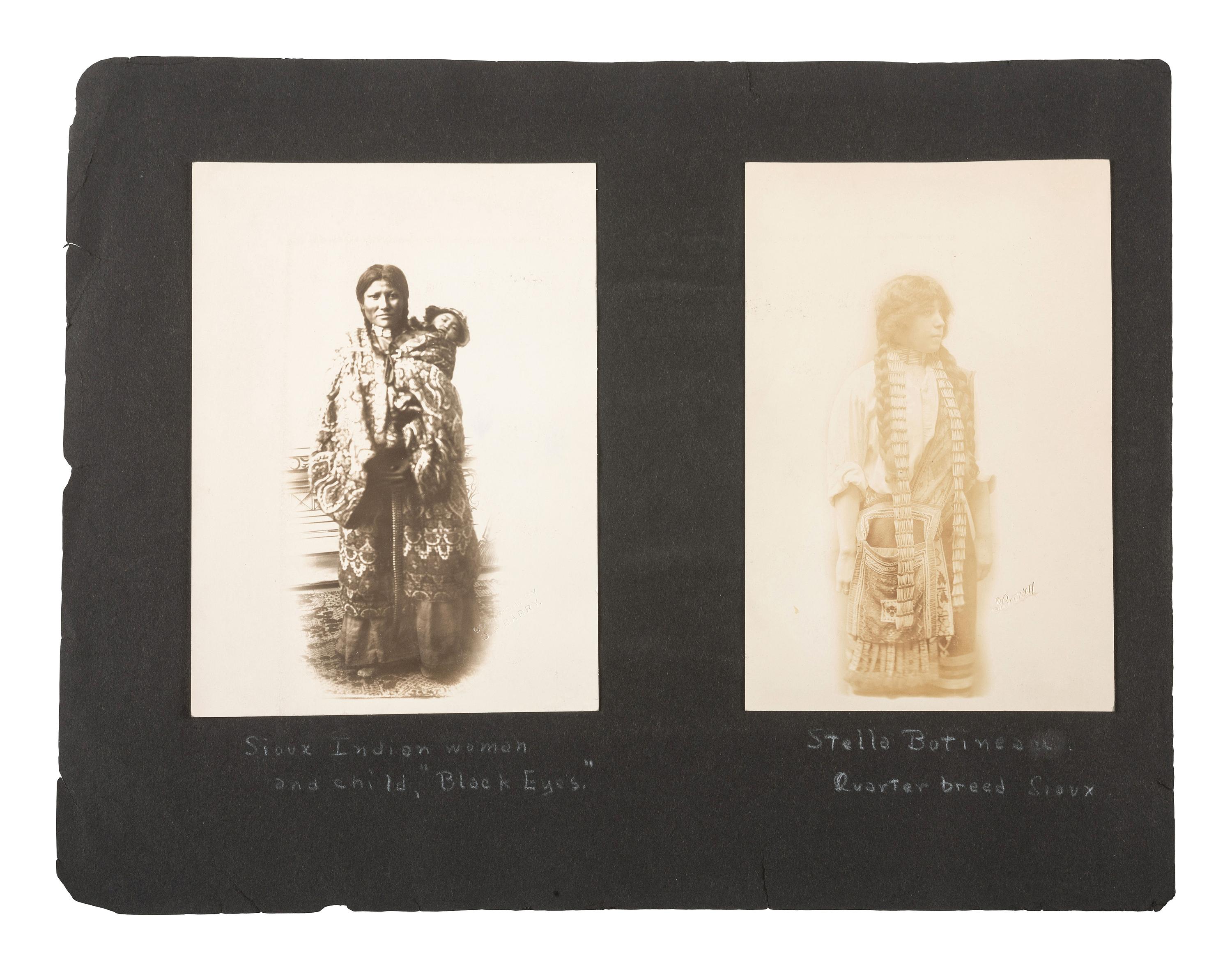 [NATIVE AMERICANS]. BARRY, David F. (1854-1934), photographer. A collection of 51 photographs of Native American subjects, George Armstrong Custer, and personalities and places associated with the Battle of Little Bighorn.