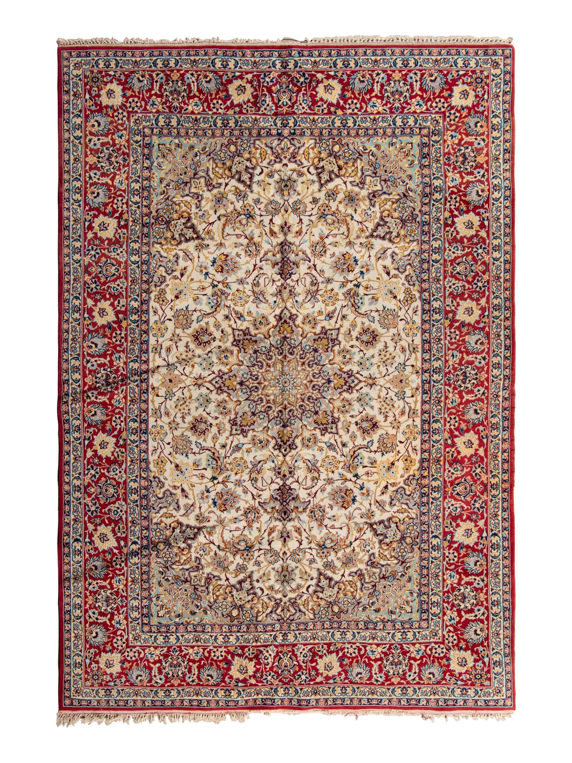 An Isfahan Wool Rug