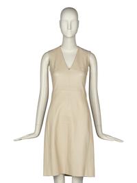 The Row Sleeveless Leather Dress