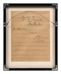 NEVIN, Ethelbert (1862-1901). Autograph musical manuscript, titled "Every Night." Signed below title ("Ethelbert Nevin"), and inscribed by Nevin's wife, Anne Paul Nevin.