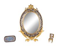 Three Continental Gilt and Enamel Articles