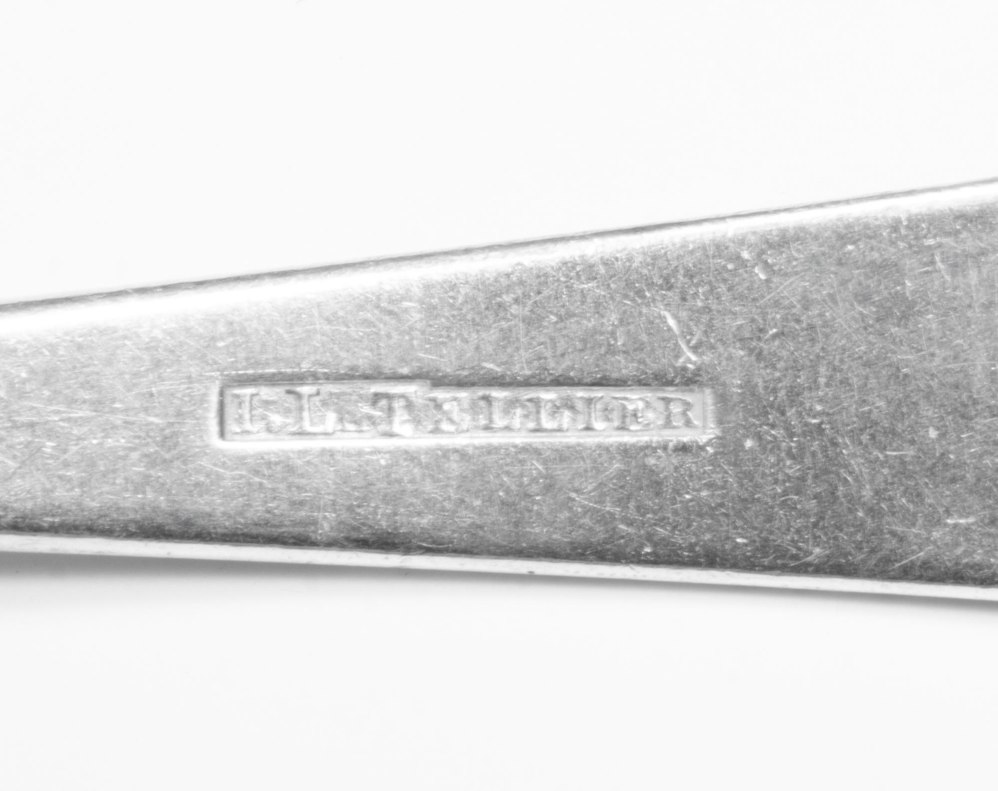 Five Early American Coin Silver Spoons