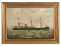 Richard Dodd Widdas (English, 1826-1885), A Portrait of the S.S. Romeo