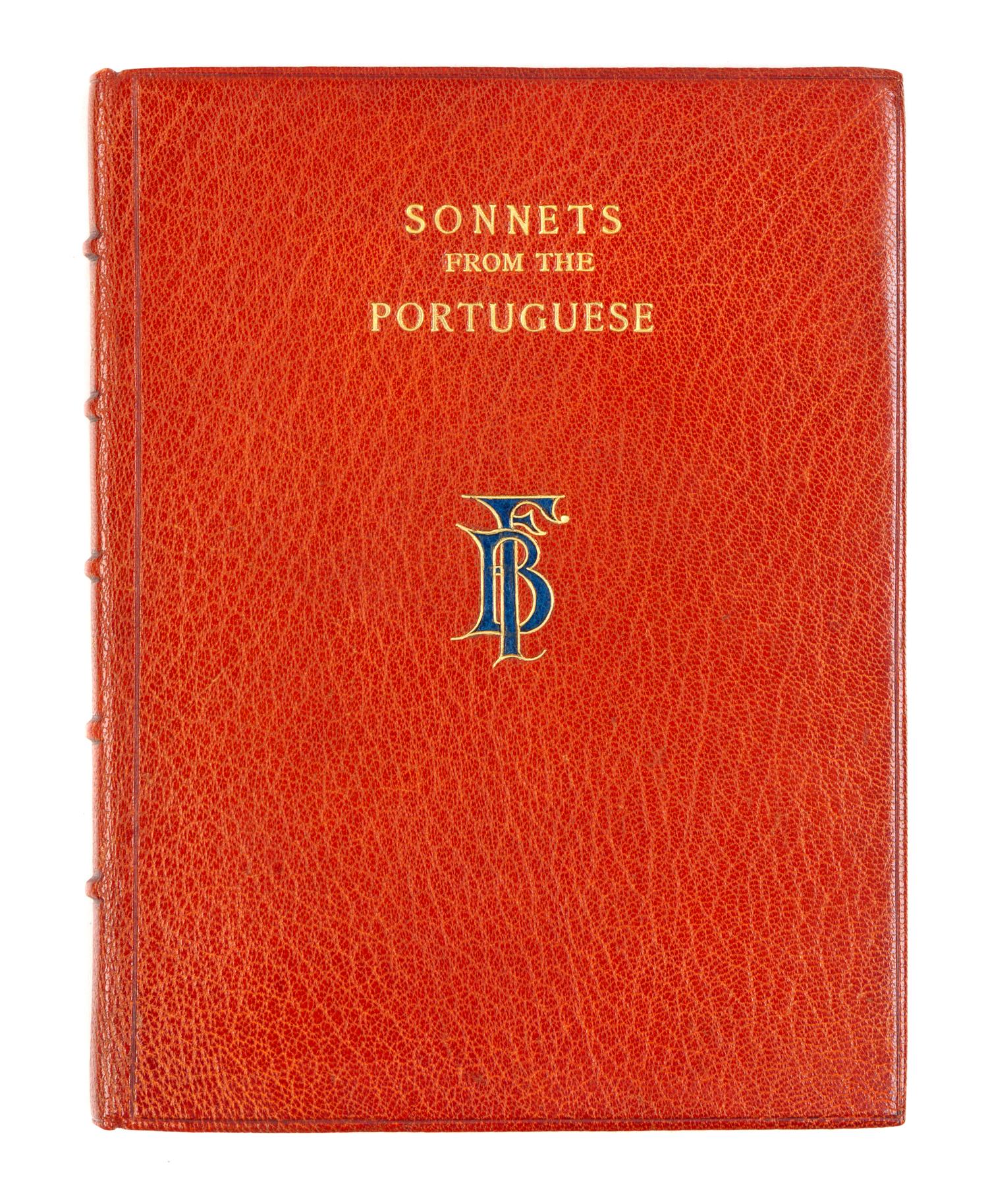 BROWNING, Elizabeth Barrett (1806-1861). Sonnets from the Portuguese. Boston: Copeland and Day, 1896.