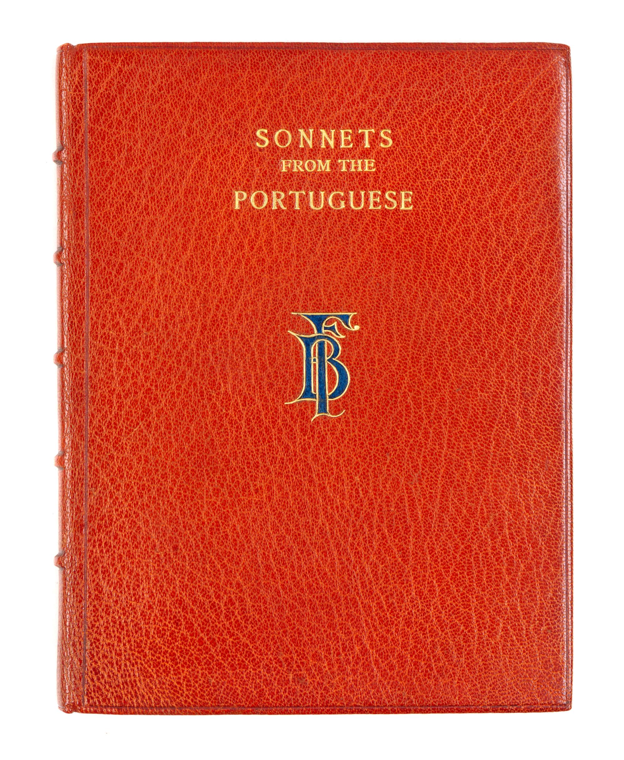 BROWNING, Elizabeth Barrett (1806-1861). Sonnets from the Portuguese. Boston: Copeland and Day, 1896.