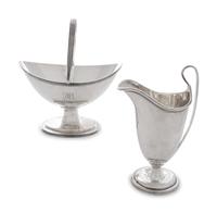 A Group of Victorian and Edwardian Silver Table Articles