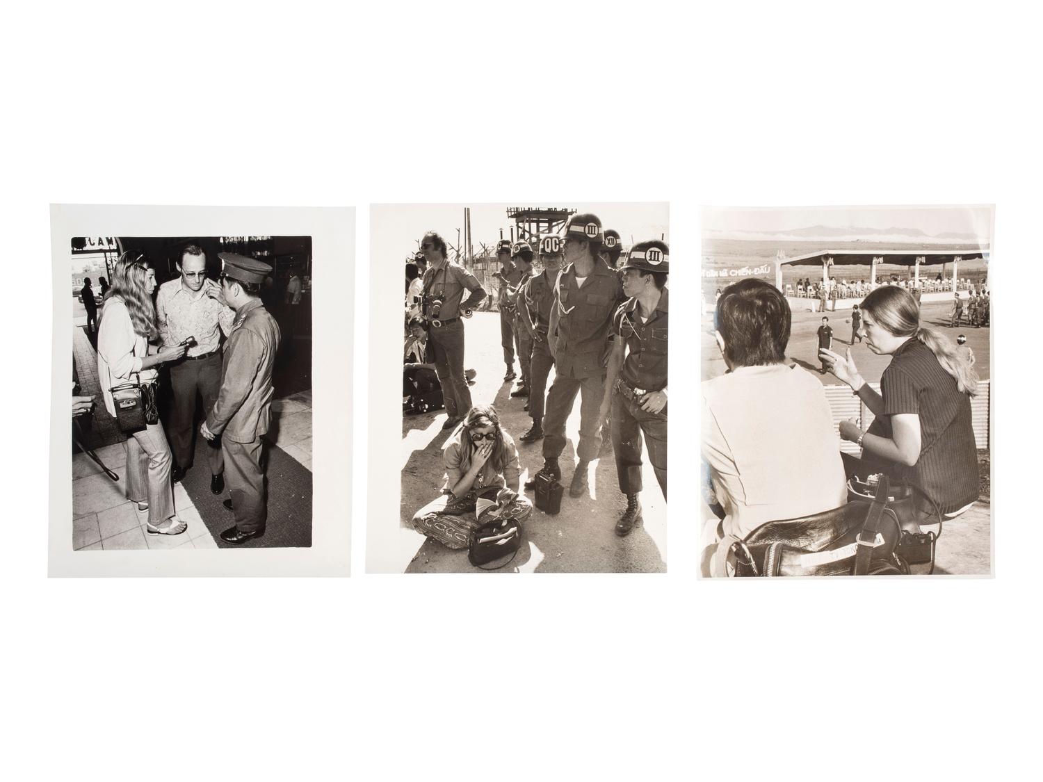 [VIETNAM WAR] - [WOMEN]. Vietnam War-era papers of Pulitzer Prize-winning combat journalist Tracy A. Wood (1943-2020), including documents related to the 1973 release of American POWs in Hanoi.