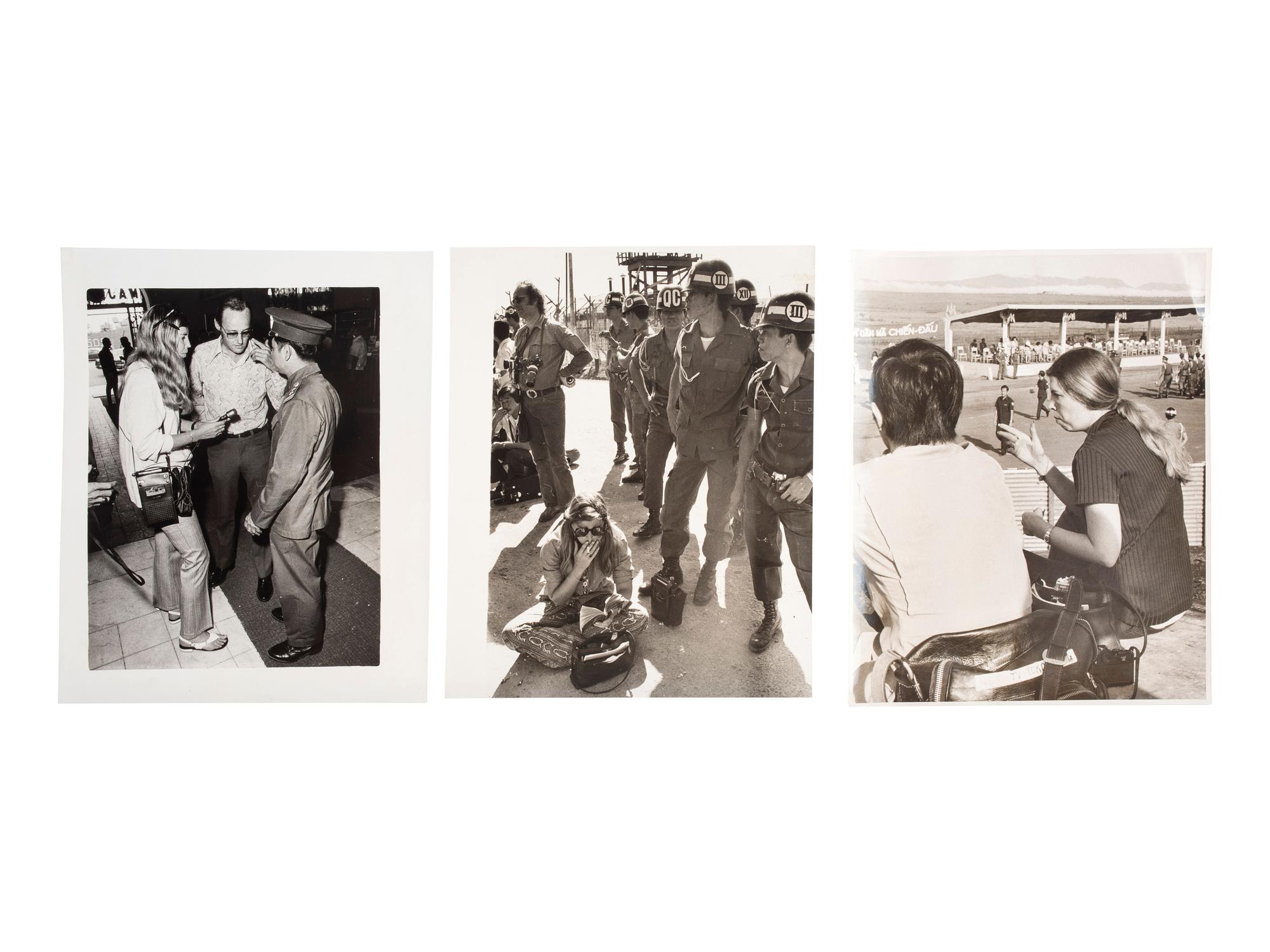[VIETNAM WAR] - [WOMEN]. Vietnam War-era papers of Pulitzer Prize-winning combat journalist Tracy A. Wood (1943-2020), including documents related to the 1973 release of American POWs in Hanoi.
