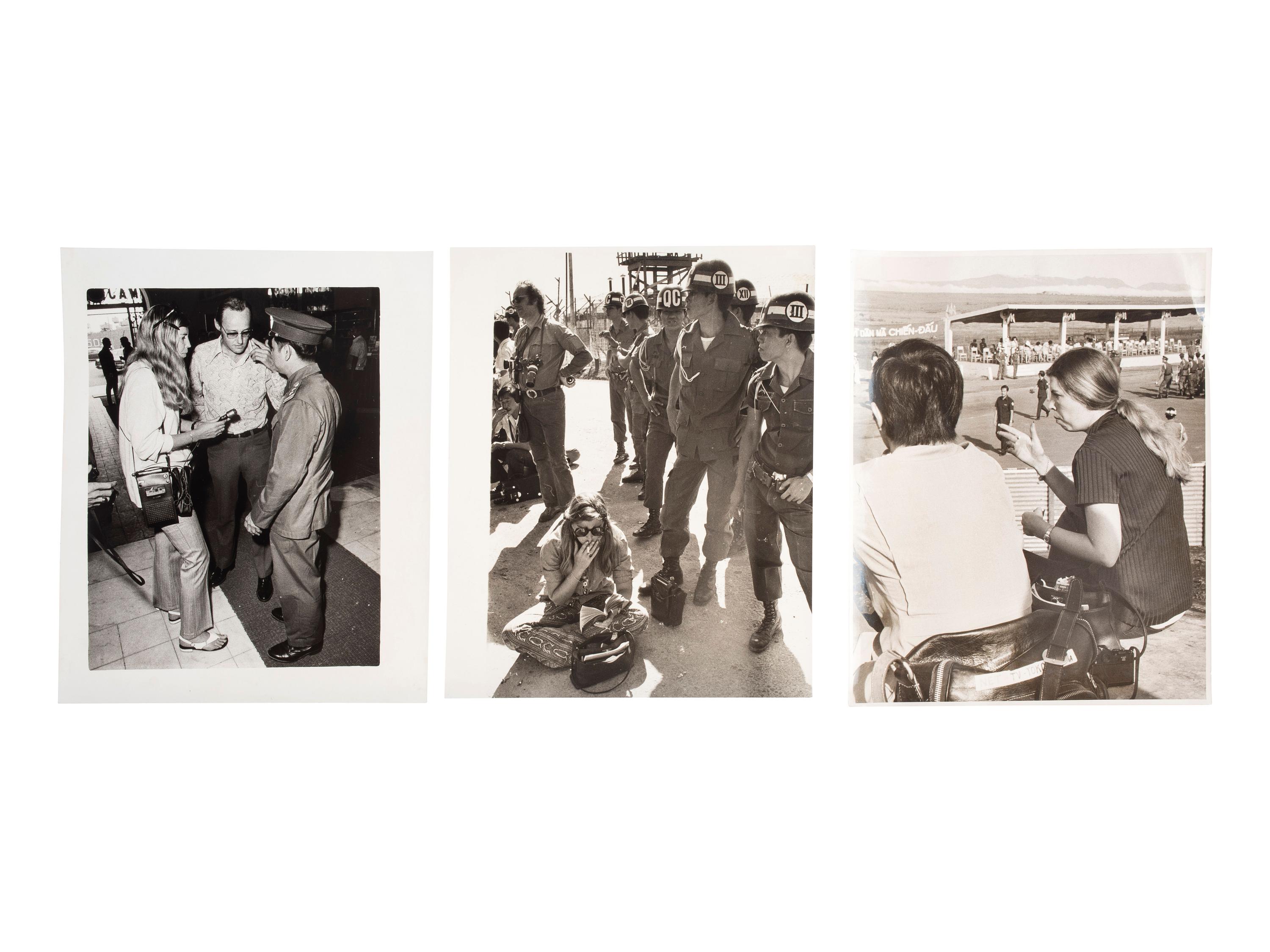 [VIETNAM WAR] - [WOMEN]. Vietnam War-era papers of Pulitzer Prize-winning combat journalist Tracy A. Wood (1943-2020), including documents related to the 1973 release of American POWs in Hanoi.