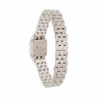 Cartier, Ref. 1136, 18K White Gold 'Panthère' Watch with Diamond Bezel and Bracelet