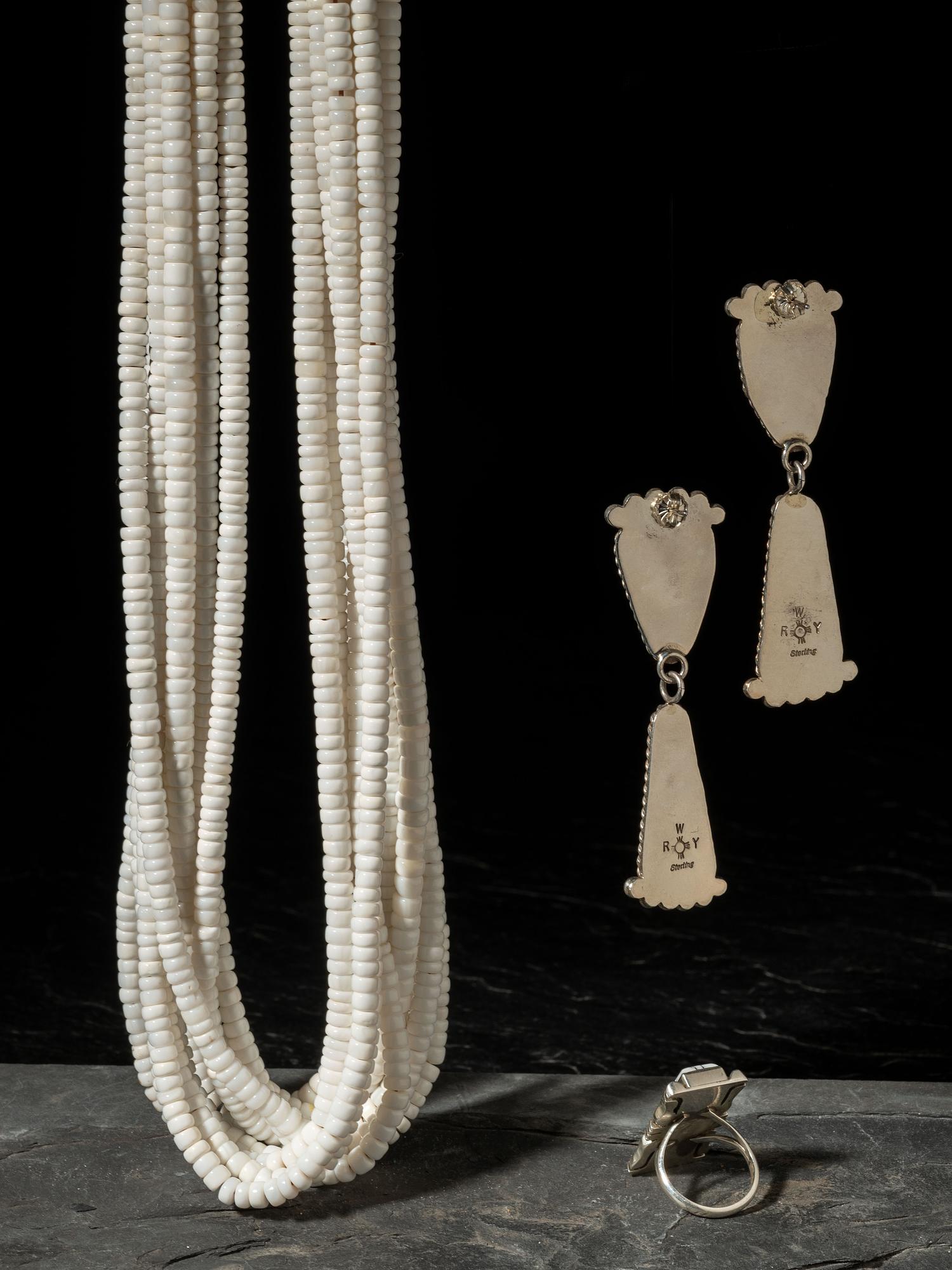 Ten-strand Melon Shell Necklace, PLUS