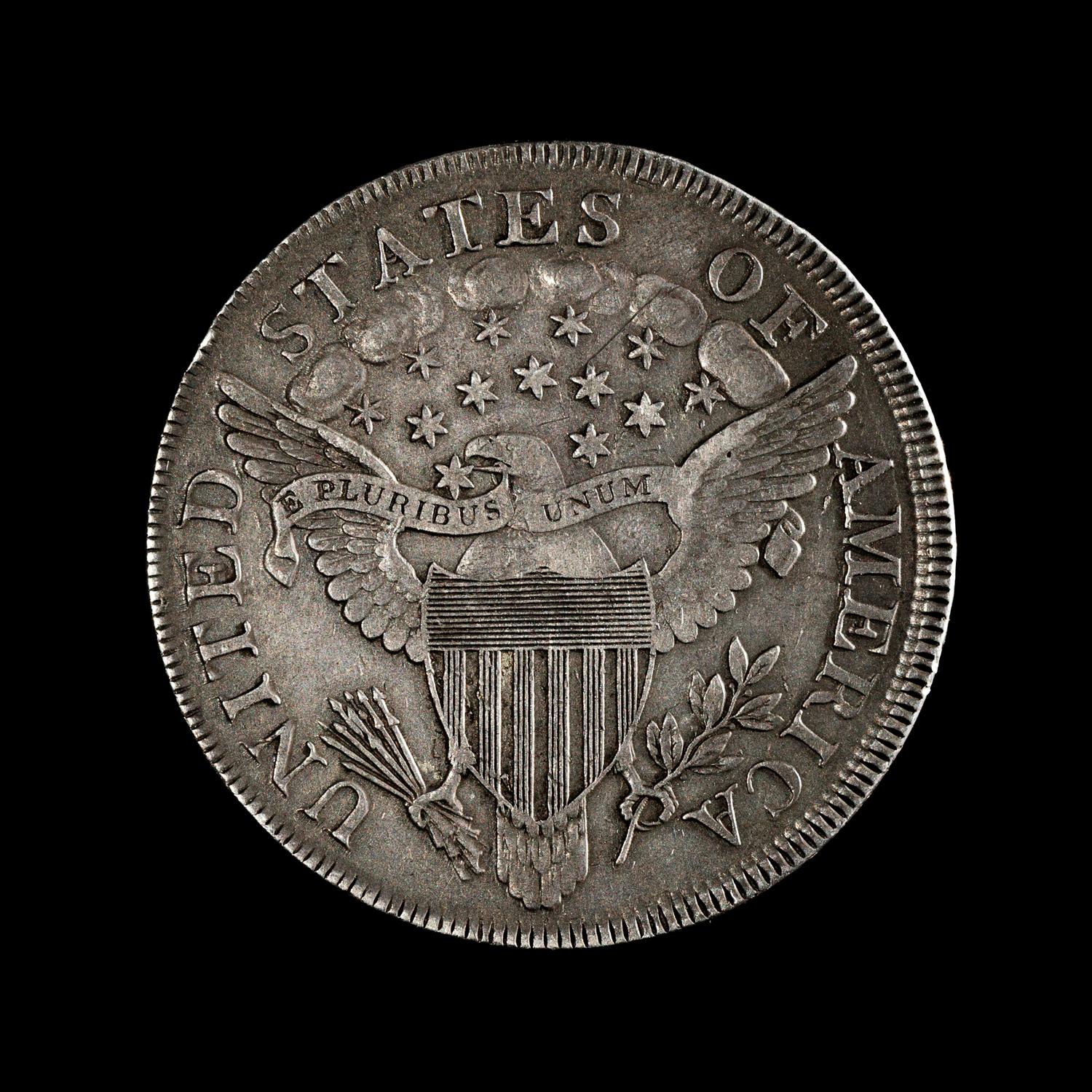 A United States 1799 Draped Bust: Type II $1 Coin