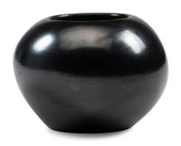 Blackware Pottery Bowl, 1956-1965