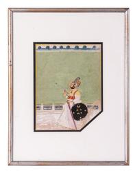 Seven Indian Miniature Paintings