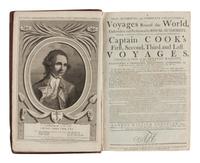 [Travel & Exploration]. [Cook, James, Capt. (1728-1779)]. -- Anderson, George William, editor. New, Authentic, and Complete Collection of Voyages Round the World… London: for Alex Hogg, n.d. [ca 1784-1786].