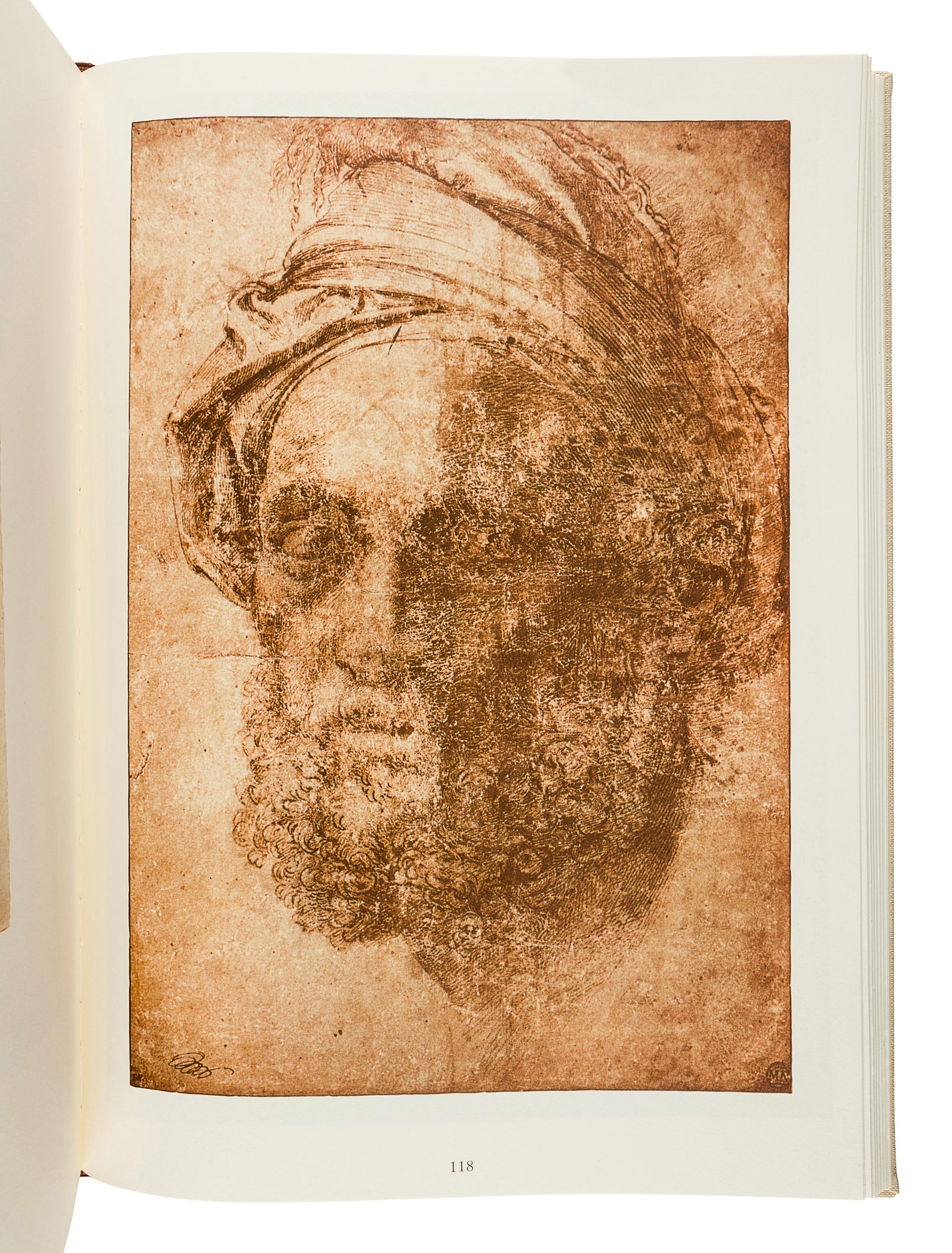 [MICHEALANGELO (1475-1564)]. DE TOLNAY, Charles. Corpus Dei Disegni Di Michealangelo. Novara, Italy: Instituto Geografico de Agostini, 1975.