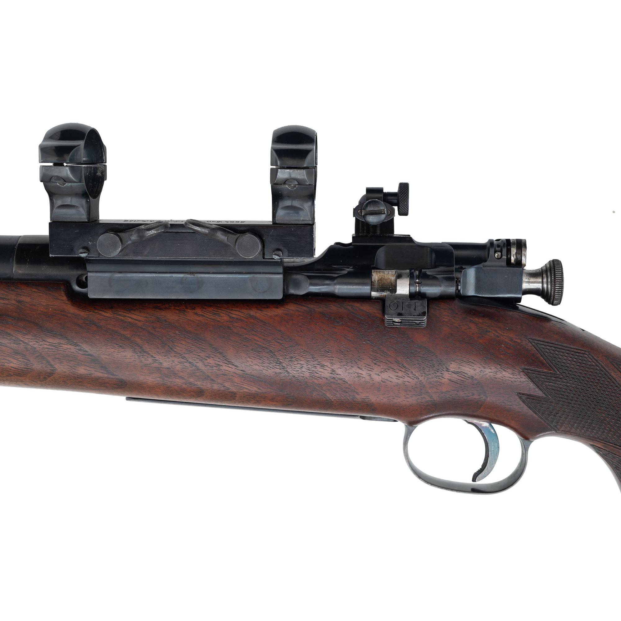 *Custom Springfield 1903 Sporting Rifle with Griffin & Howe Mounts, attributed to John Oberlies