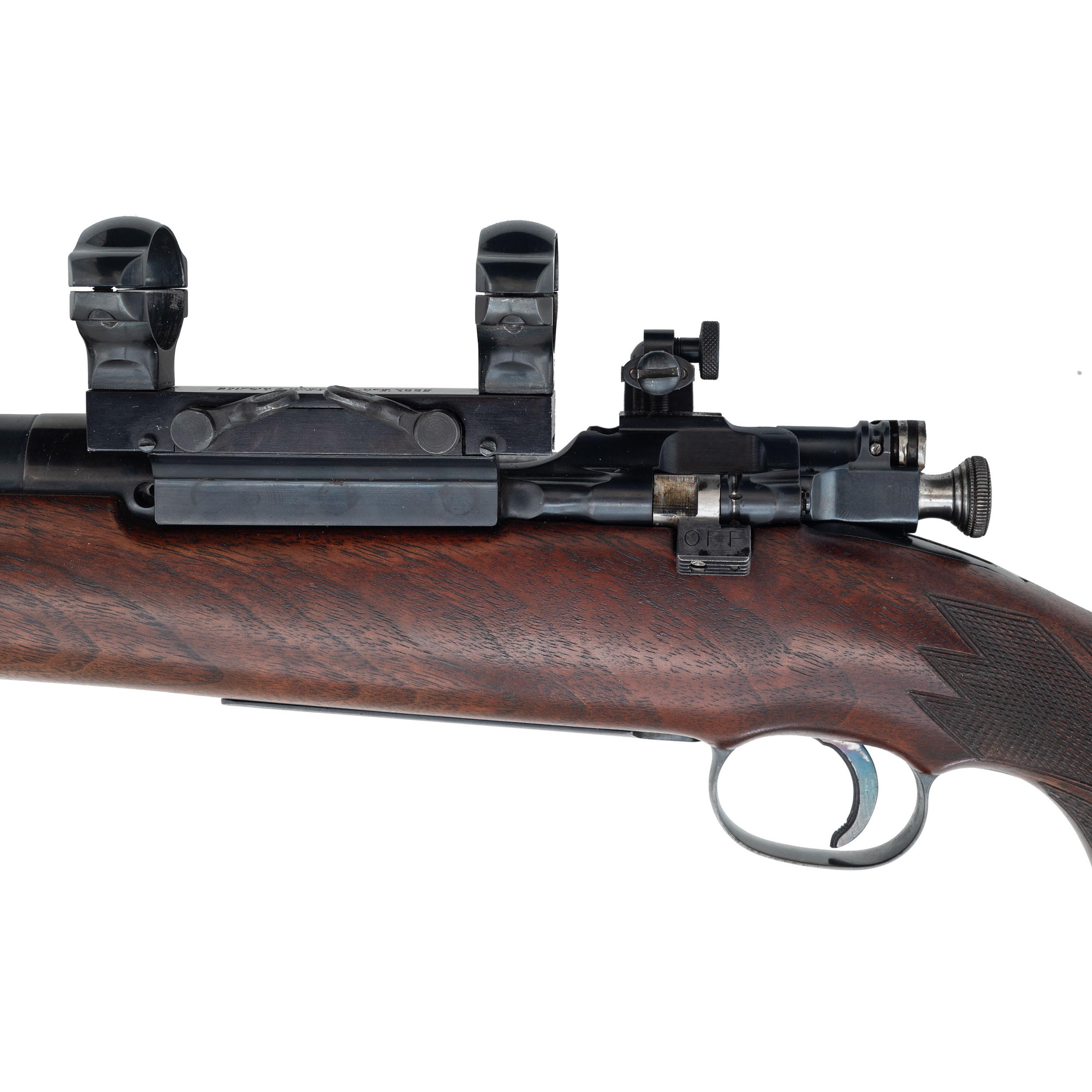 *Custom Springfield 1903 Sporting Rifle with Griffin & Howe Mounts, attributed to John Oberlies