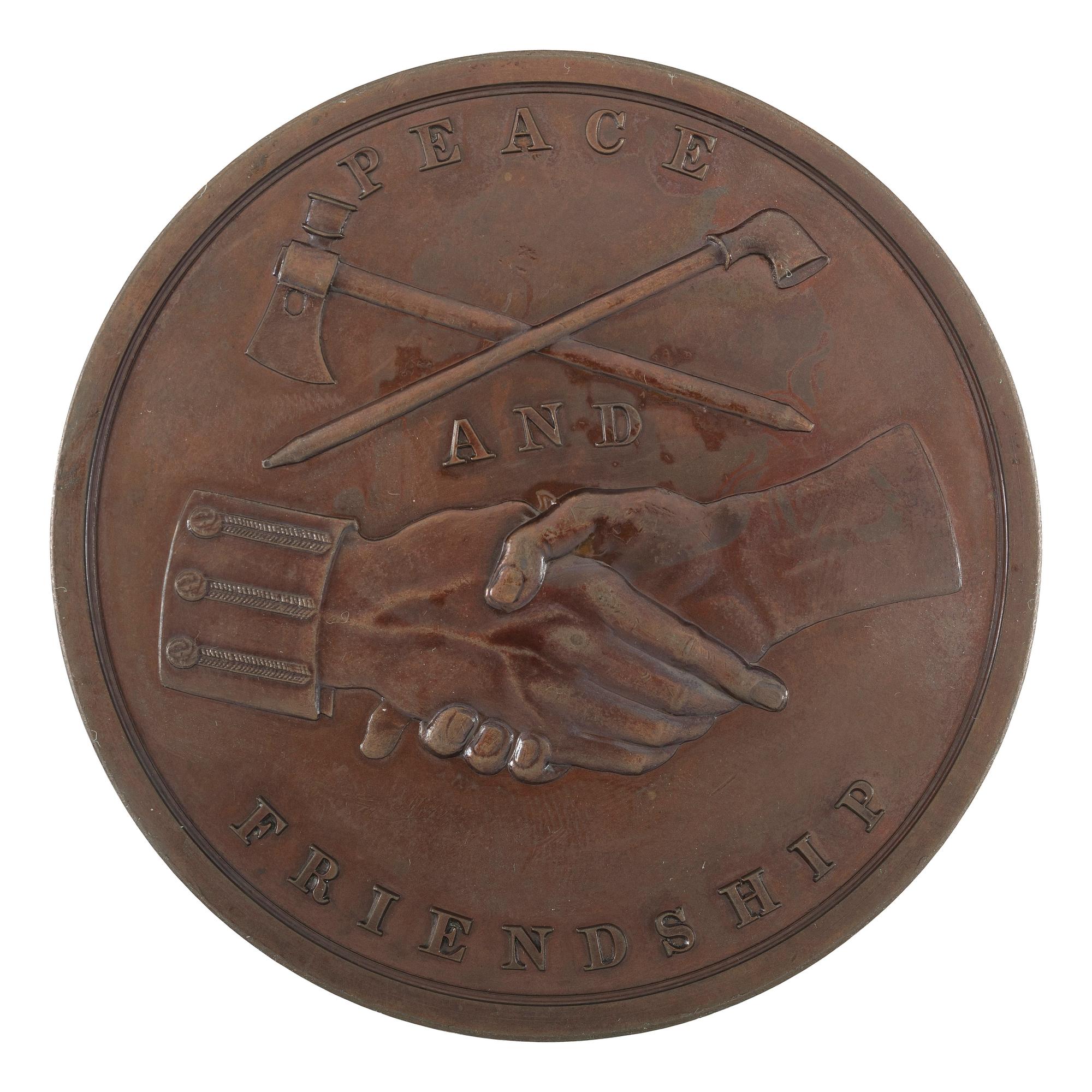 [JACKSON, Andrew (1767-1845)]. Peace medal.