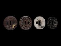 Four Japanese Metal Tsuba