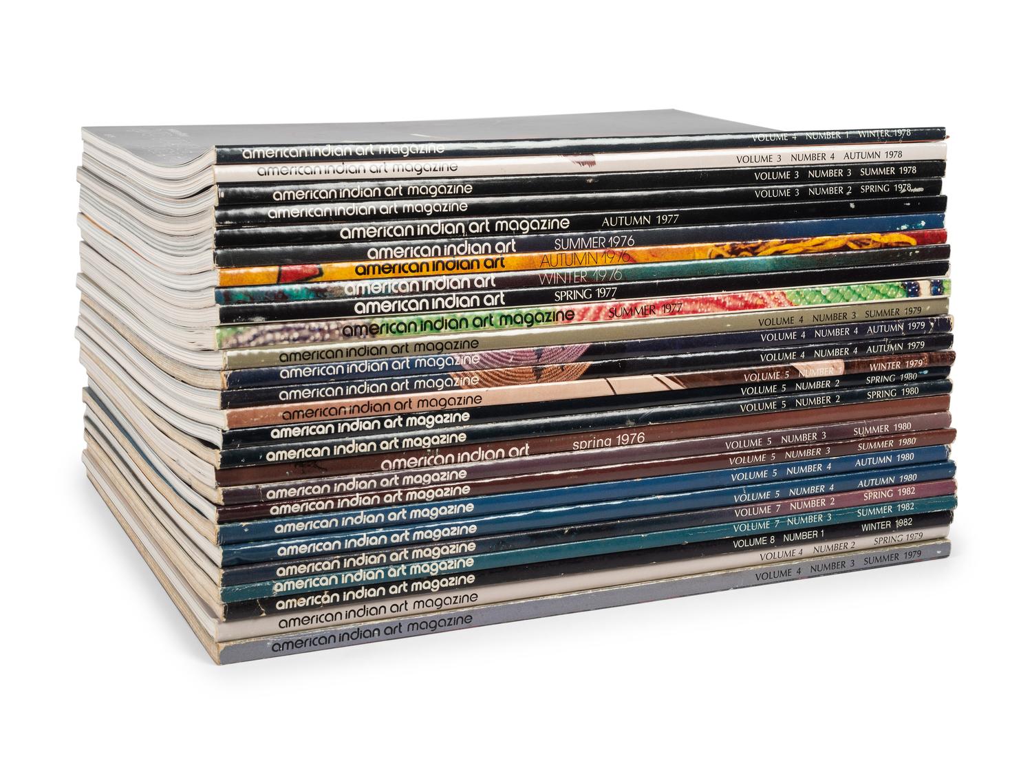 [PERIODICAL] Set of American Indian Art Magazine , 1976-2015
