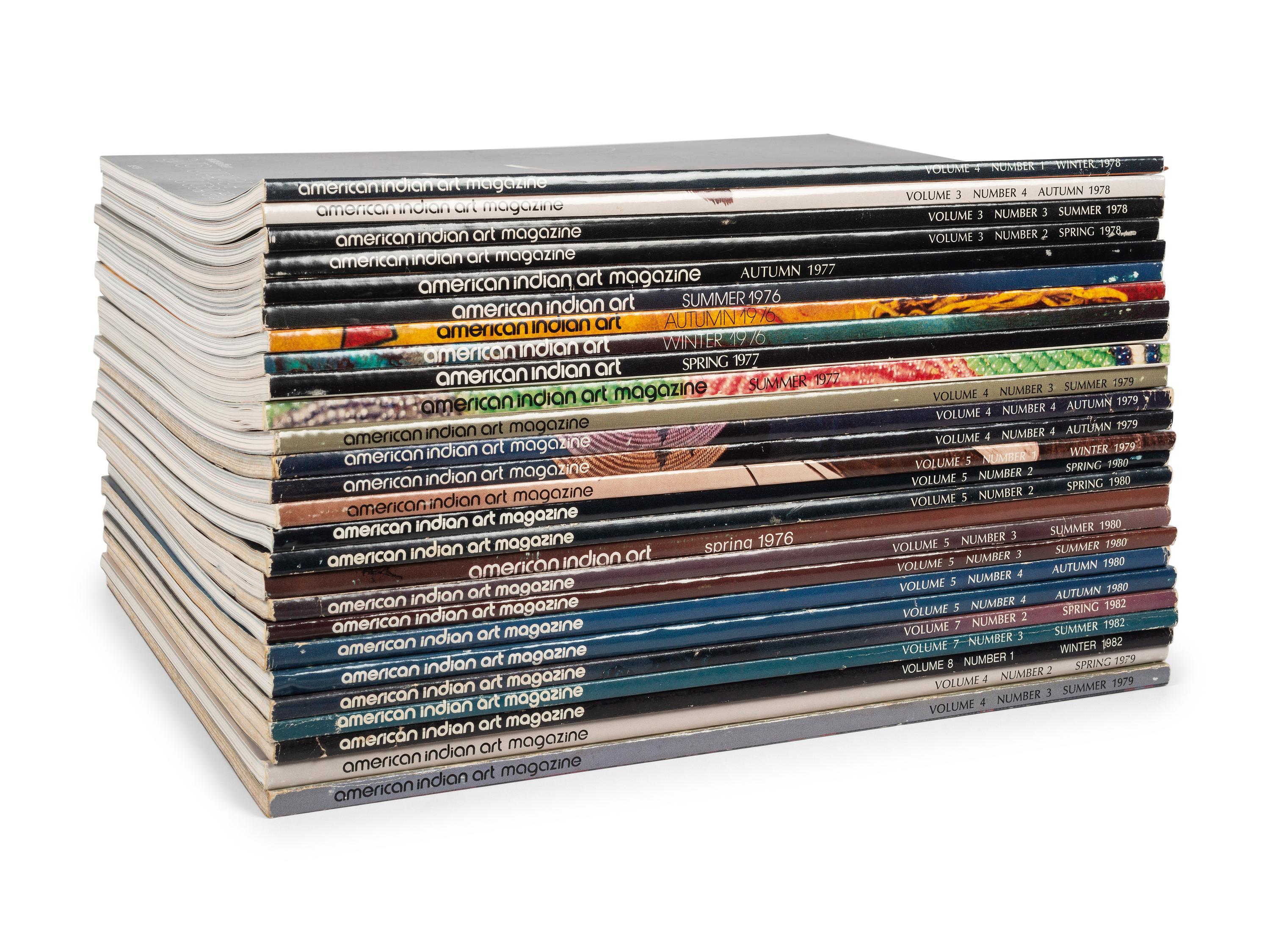 [PERIODICAL] Set of American Indian Art Magazine , 1976-2015
