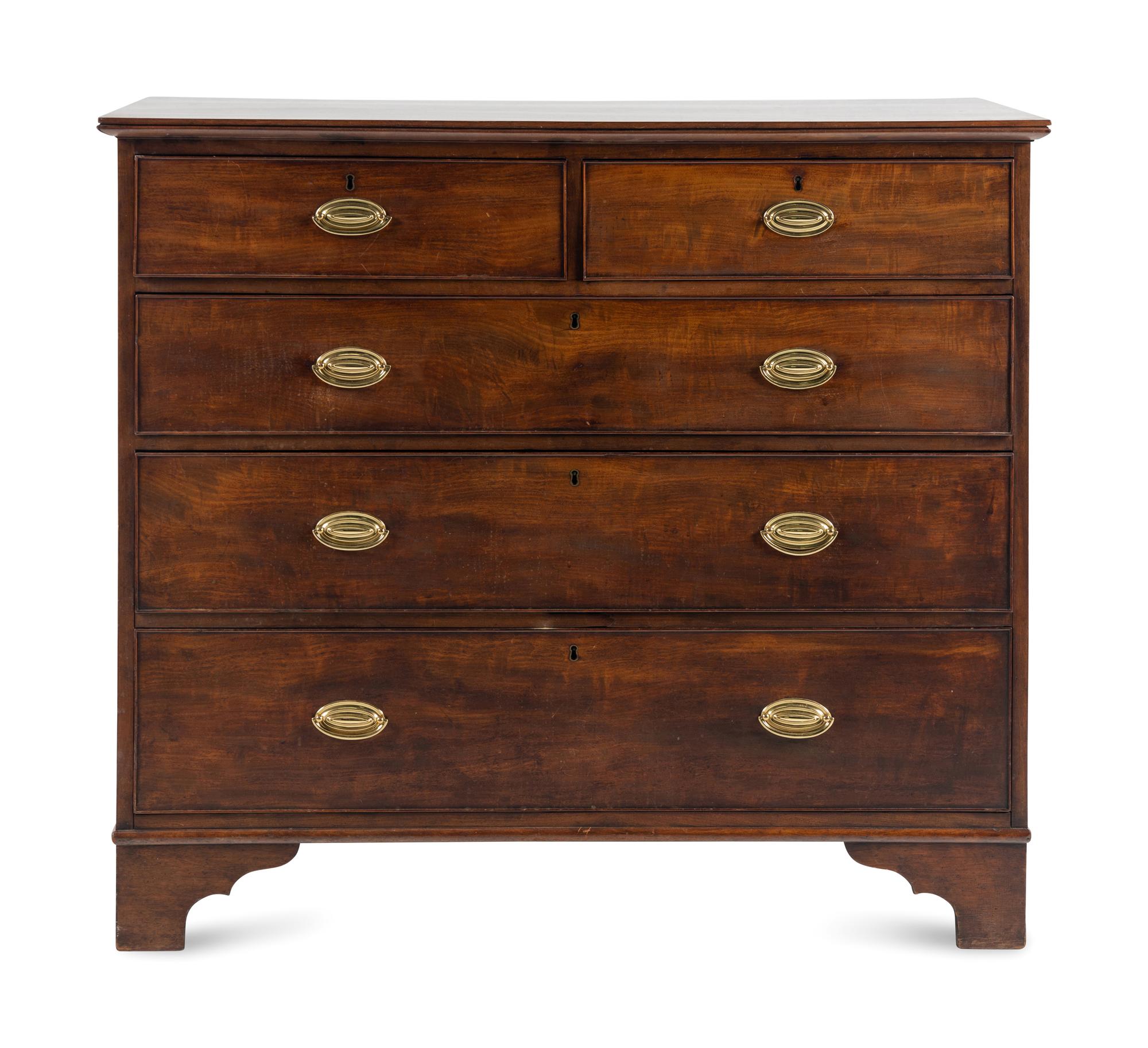 A Federal Mahogany Chest of Drawers