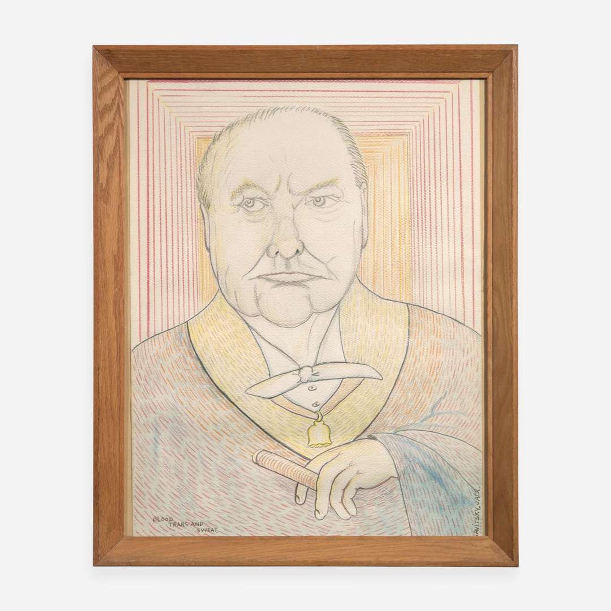 [Churchill, Winston] Savitsky, Jack Blood Tears and Sweat