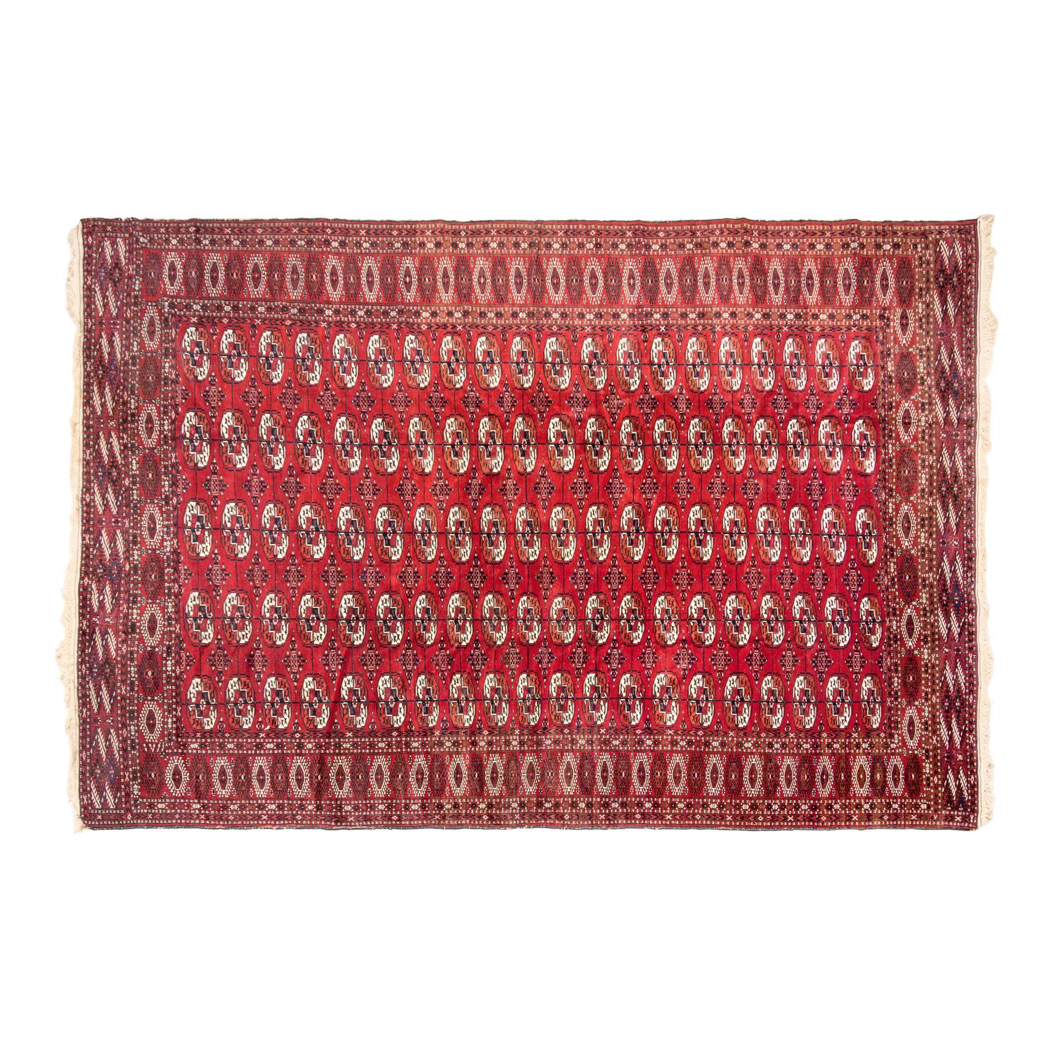 A Turkoman Wool Rug