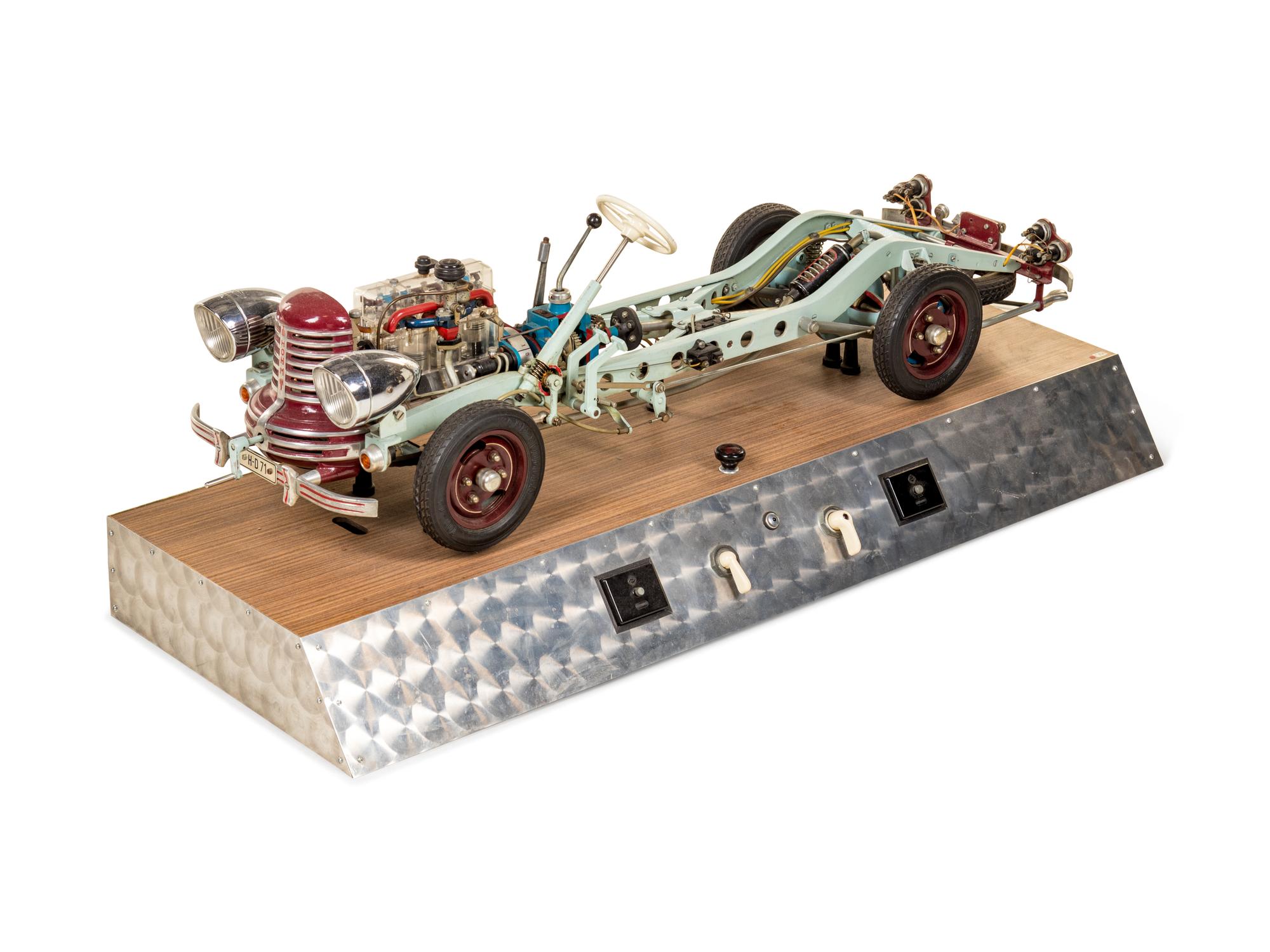 A Hohm Motorized Instructional Model Car