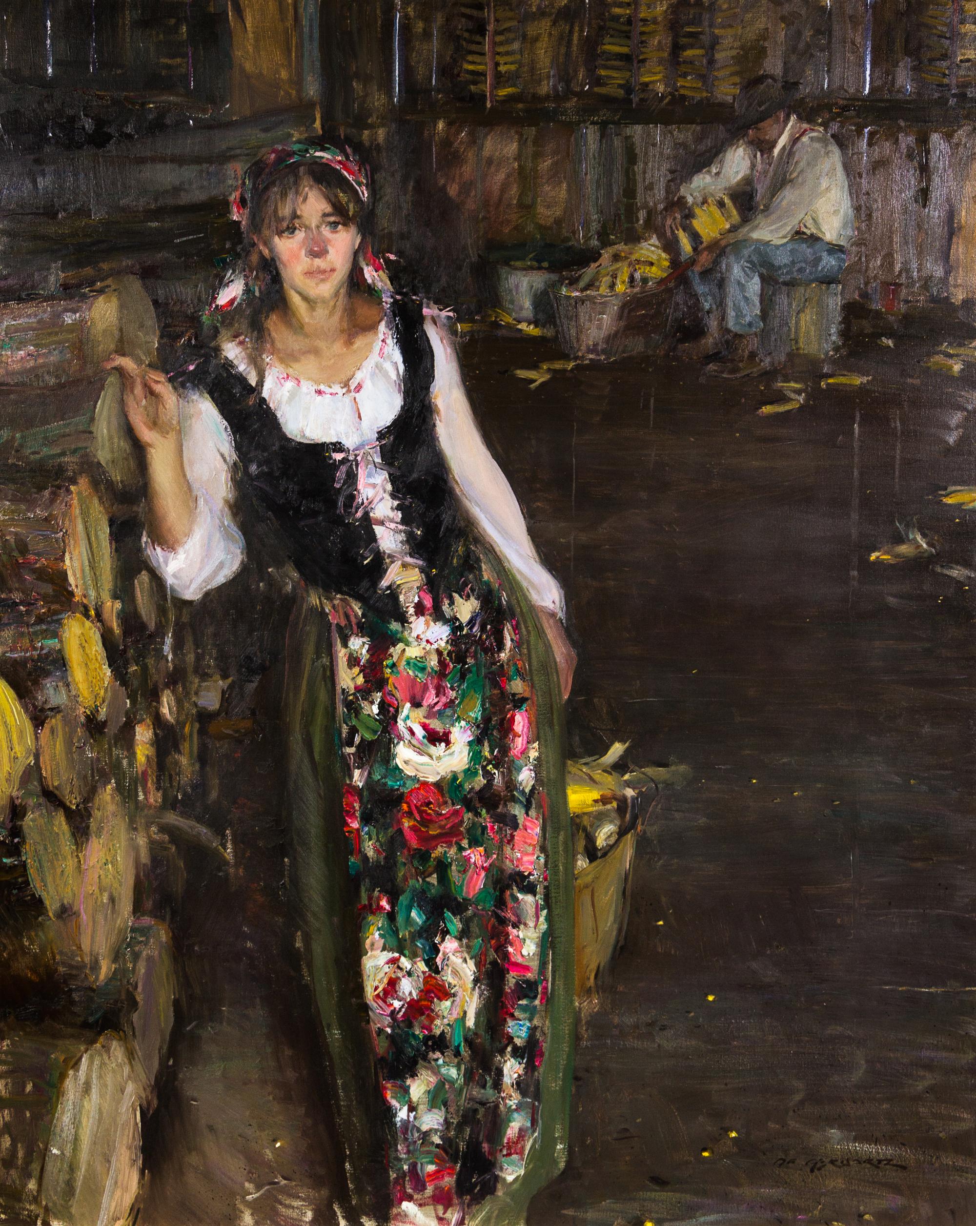 Daniel Gerhartz, (American, b. 1965), Autumn Chores