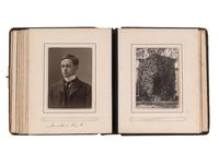 [EDUCATION]. Yale University Skull & Bones photographic album incl. African American man "Williams."