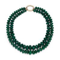 AVENTURINE QUARTZ BEAD NECKLACE